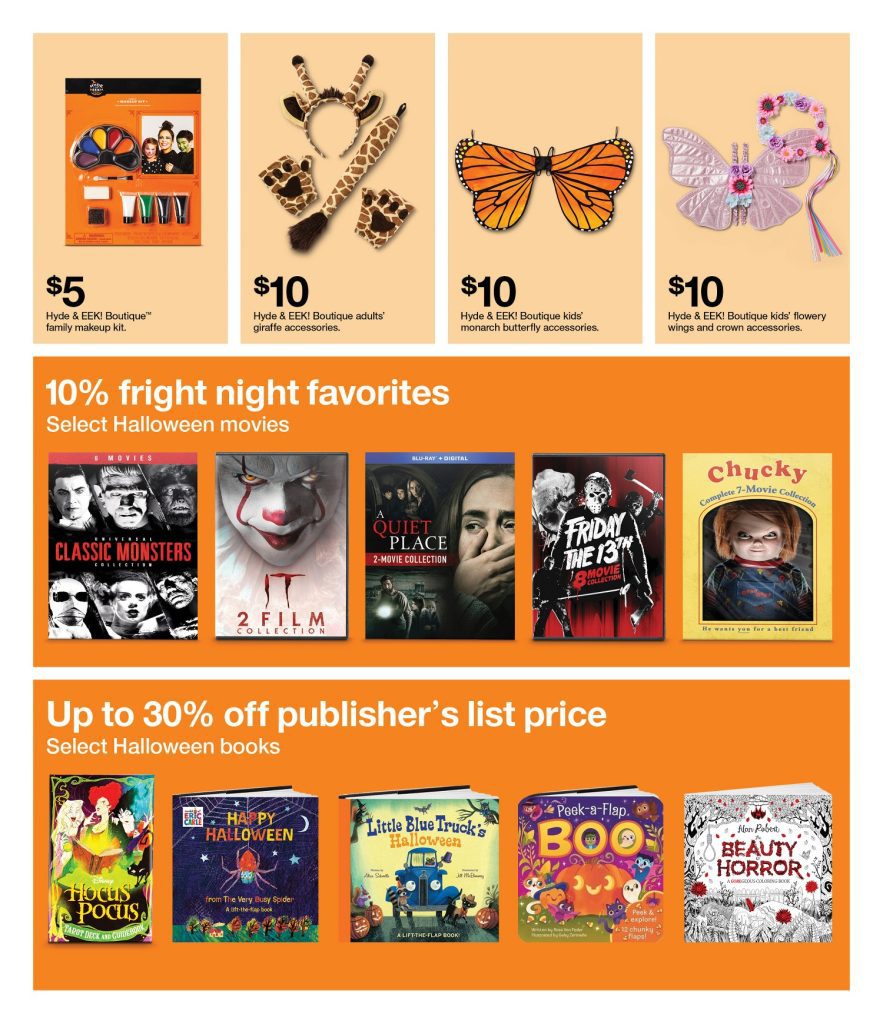 Page 4 of the Target Weekly Ad 10/16/2022