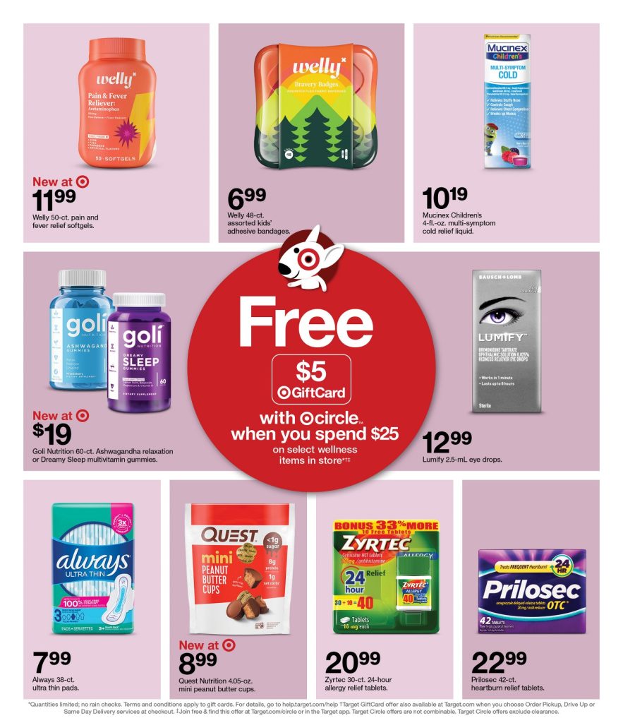 Page 22 of the 10-23 Target Ad 