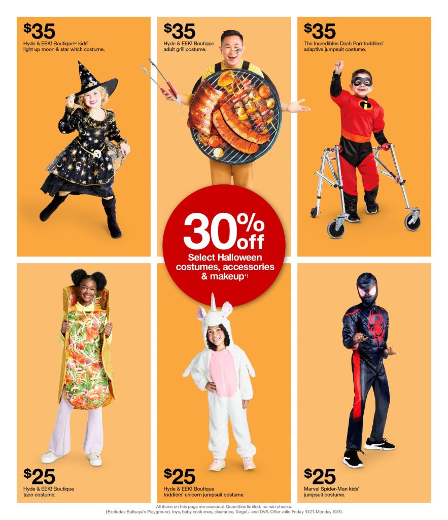 Page 3 of the Target Weekly Ad 10/23/2022