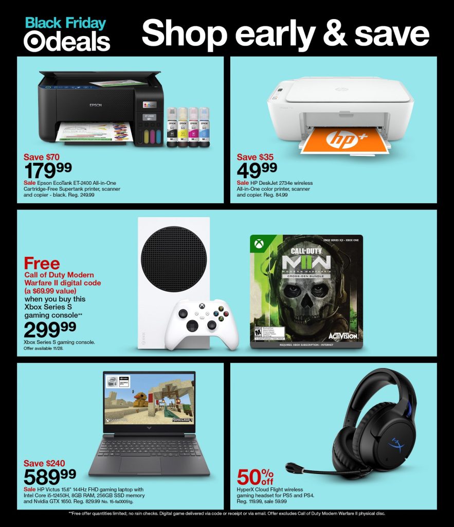 Page 6 of the Target Weekly Ad 10/23/2022