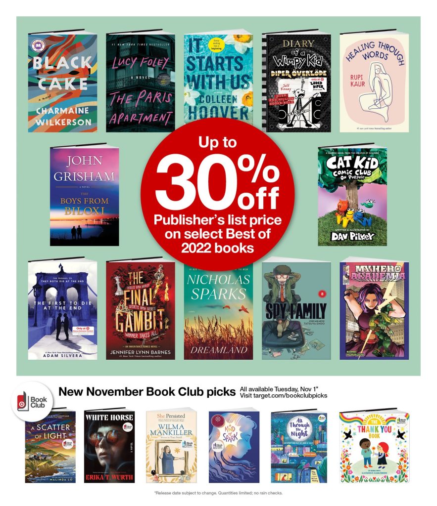 Page 18 of the Target Weekly Ad 10/30/2022