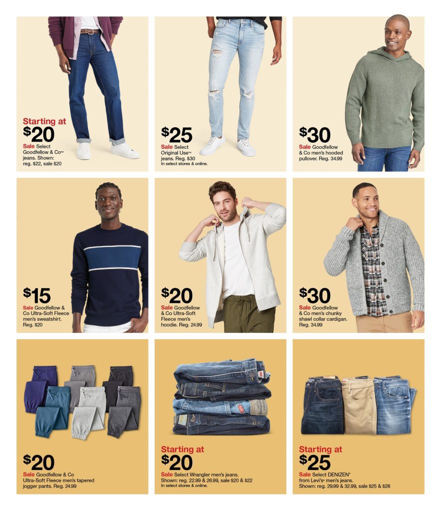 Page 21 of the 10-30 Target Ad 