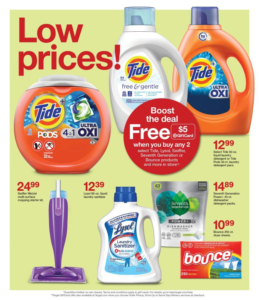 Page 24 of the 10-9 Target Ad 
