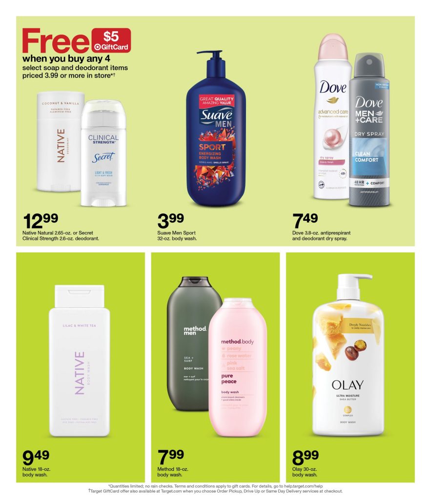 Page 26 of the 10-9 Target Ad 