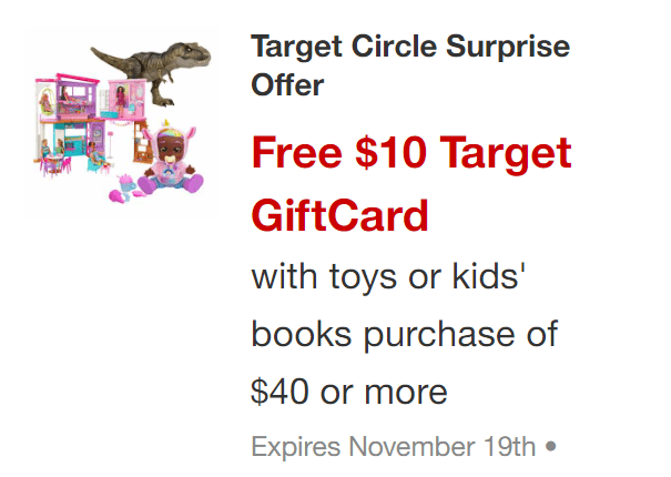Target Toy Circle Surprise offer