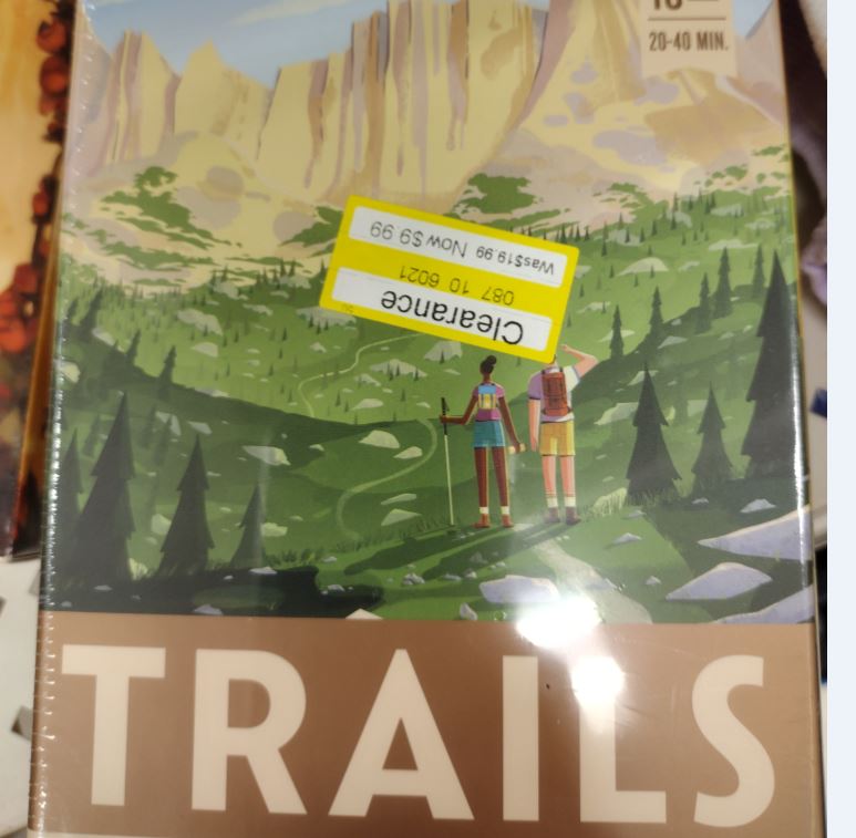Trails Board Game on clearance at Target