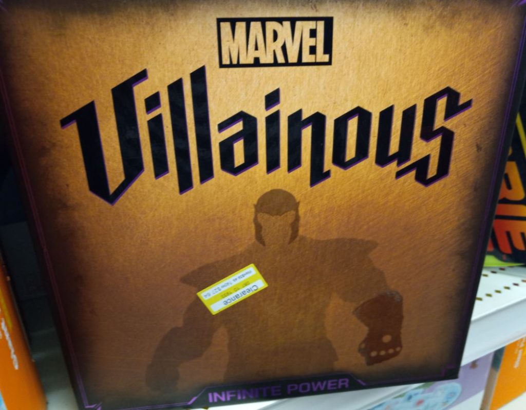 Villainous board game on clearance at Target