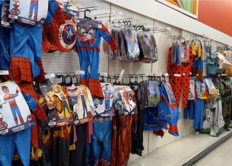 Halloween costumes at Target