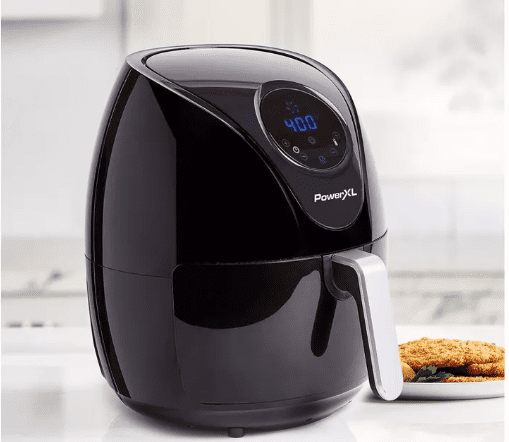 Power xl air fryer sitting on a counter
