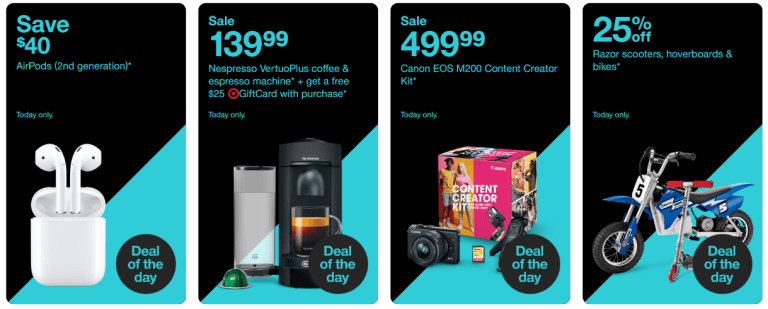 Target Daily Deals for November 17th