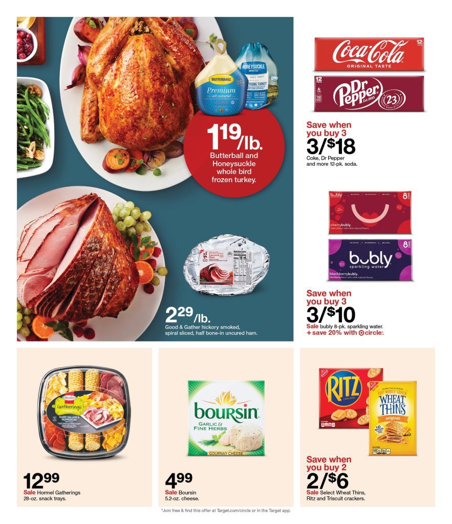 Page 2 of the Target Weekly Ad 11/13/2022