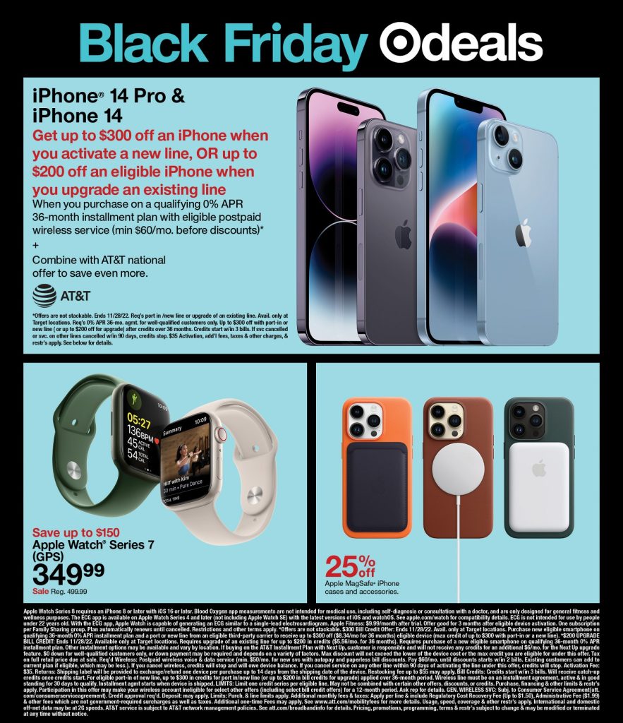 Page 2 of the Target Weekly Ad 11/20/2022