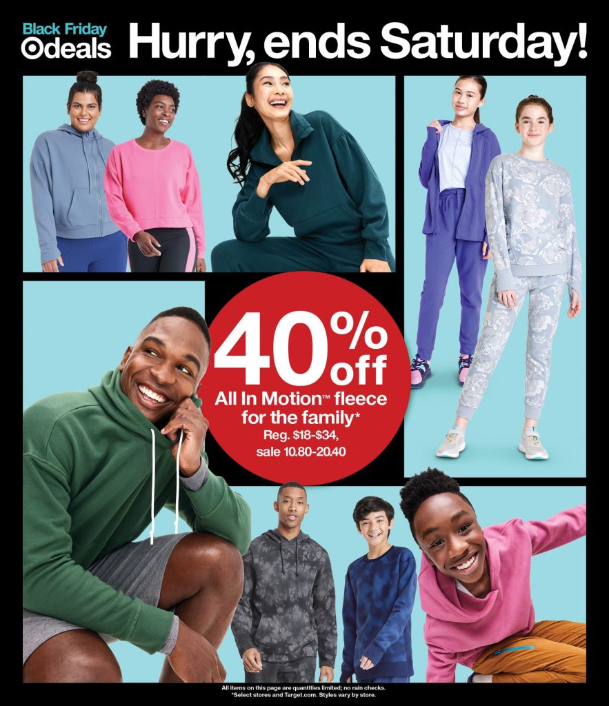 Page 38 of the 11-20 Target Ad