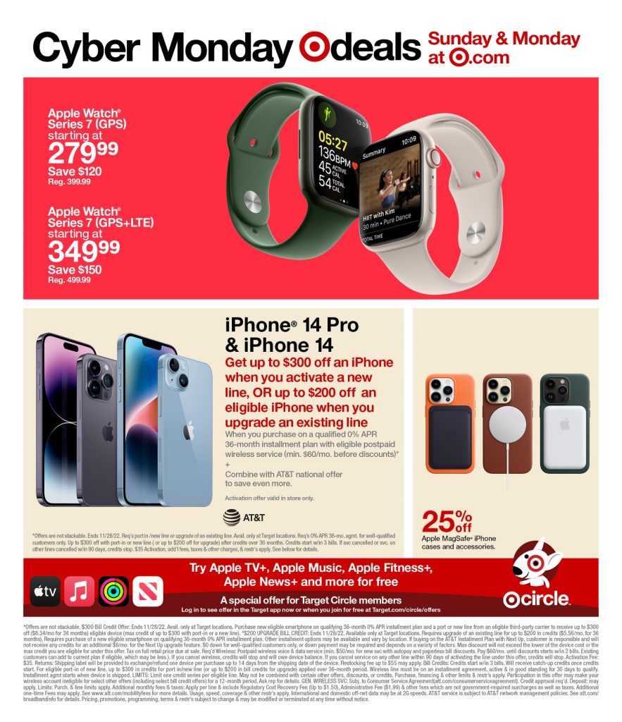 Page 3 of the Target Weekly Ad 11/27/2022