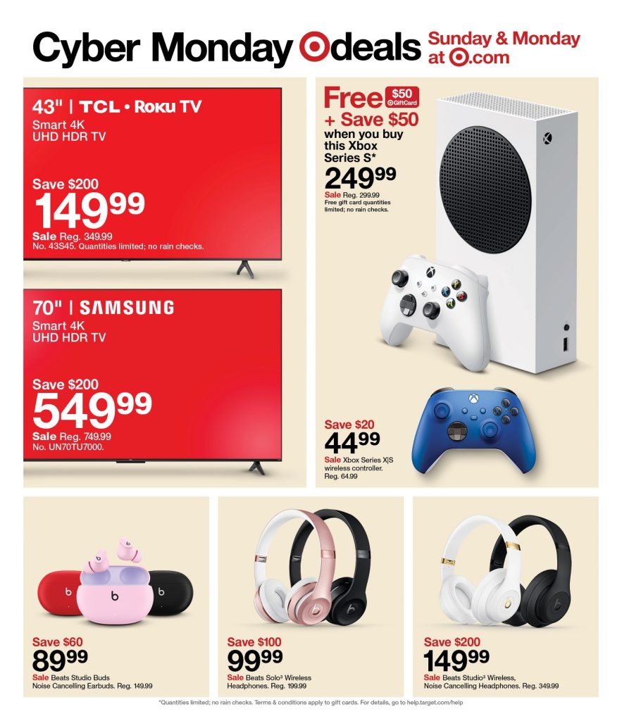 Page 5 of the Target Weekly Ad 11/27/2022