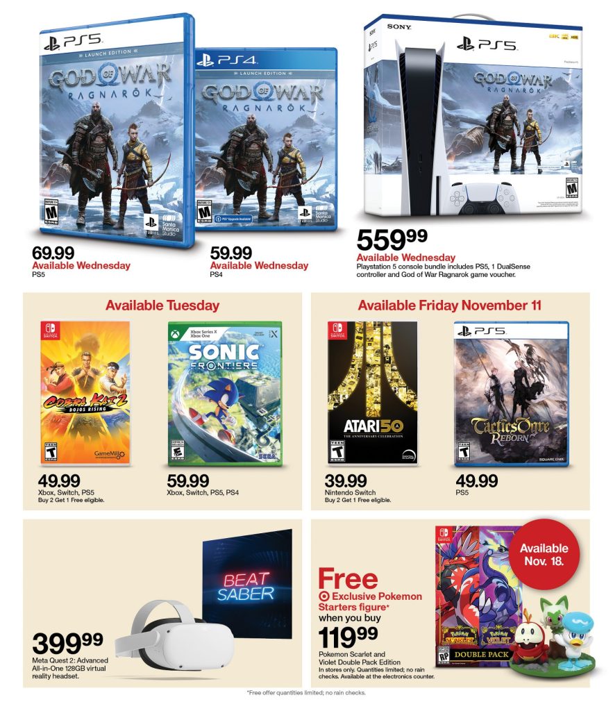 Page 22 of the Target Weekly Ad 11/6/2022