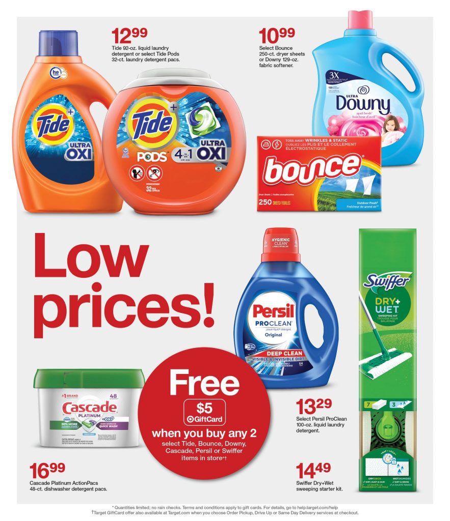 Page 30 of the 11-6 Target Ad