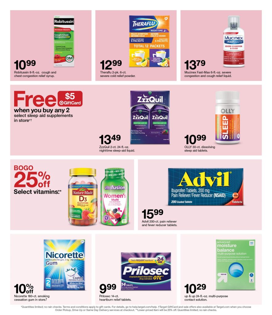 Page 33 of the 11-6 Target Ad