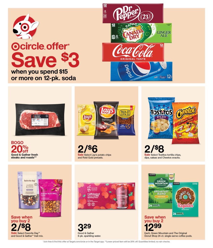 Page 34 of the 11-6 Target Ad