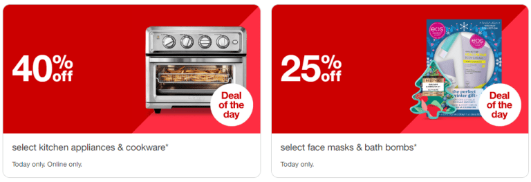 Target Daily deal for December 11