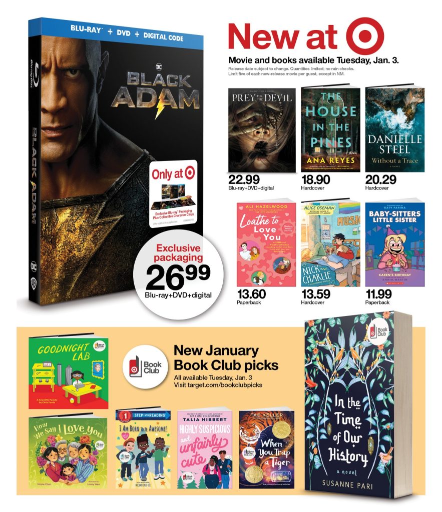 Page 14 of the Target Weekly Ad 1/1/2023