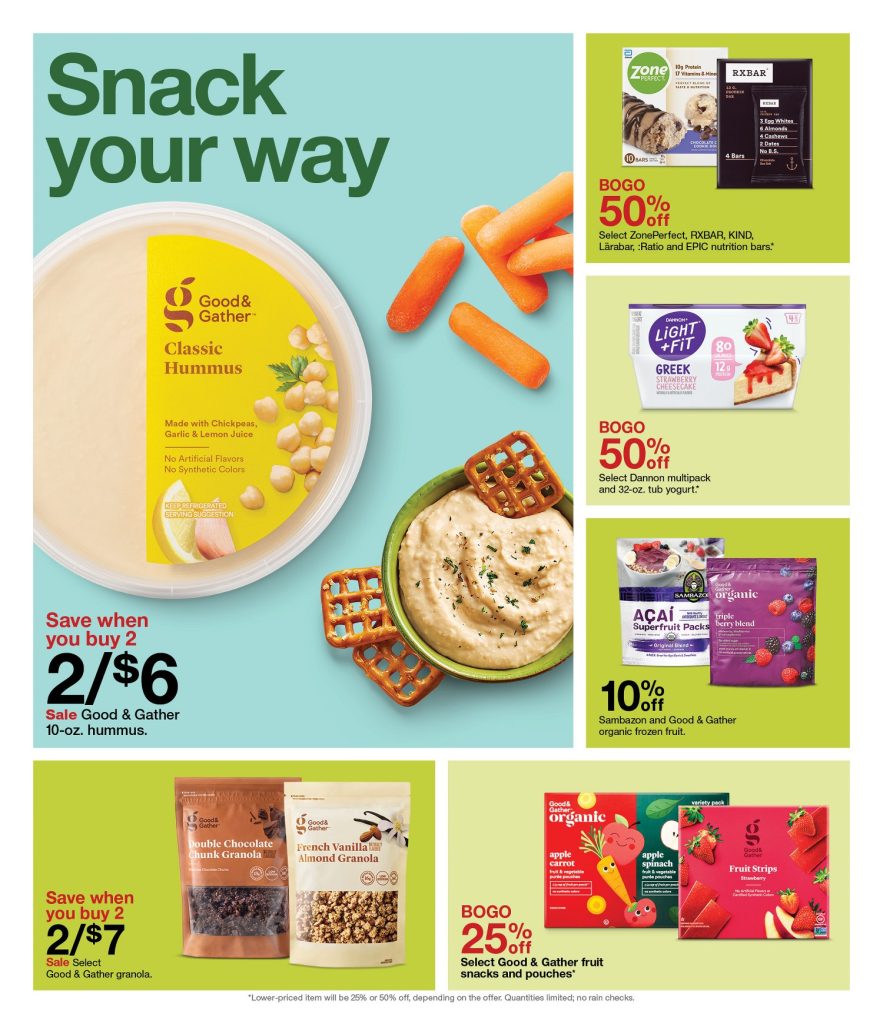 Page 2 of the Target Weekly Ad 1/1/2023