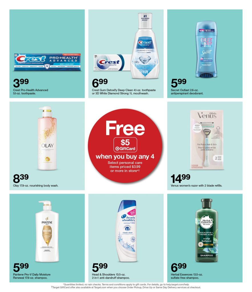 Page 6 of the Target Weekly Ad 1/1/2023