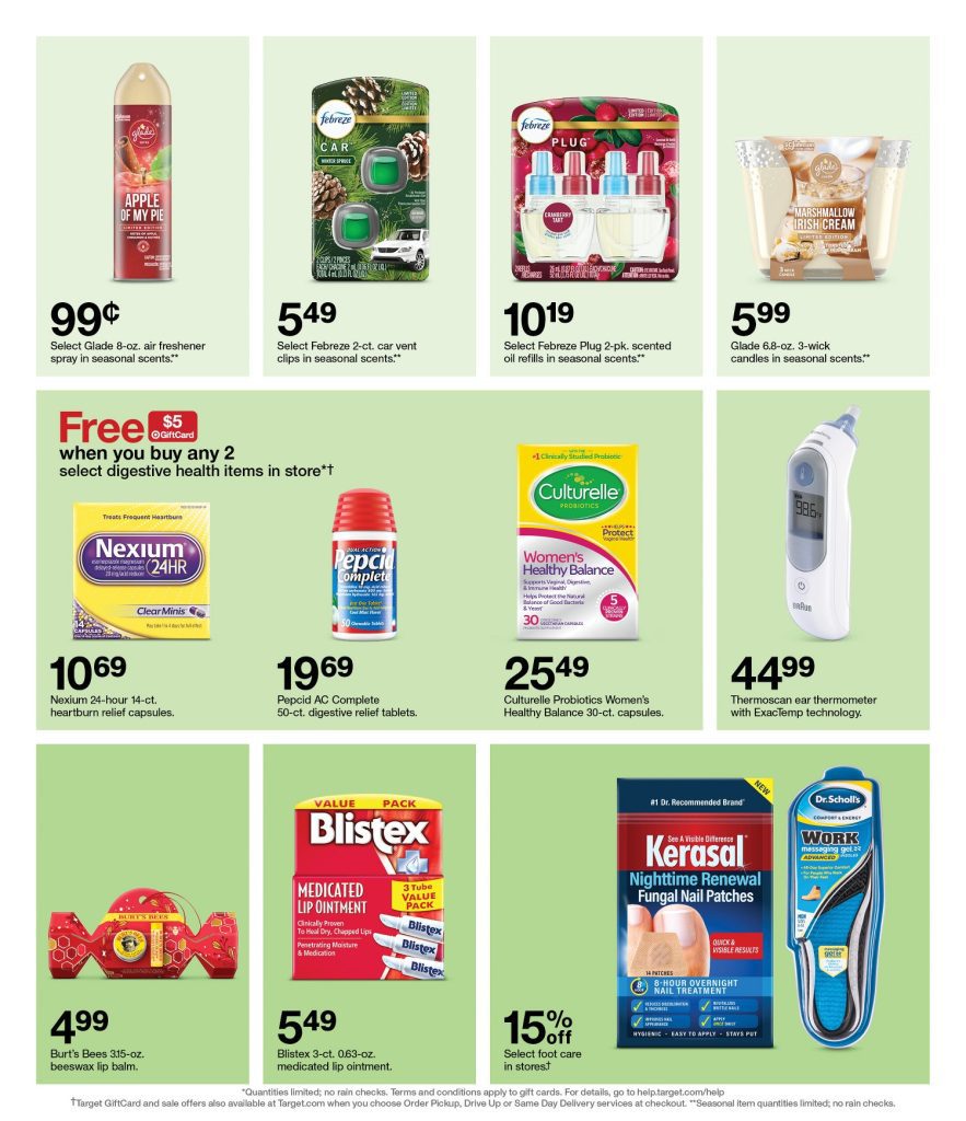 Page 38 of the 12-11 Target Ad
