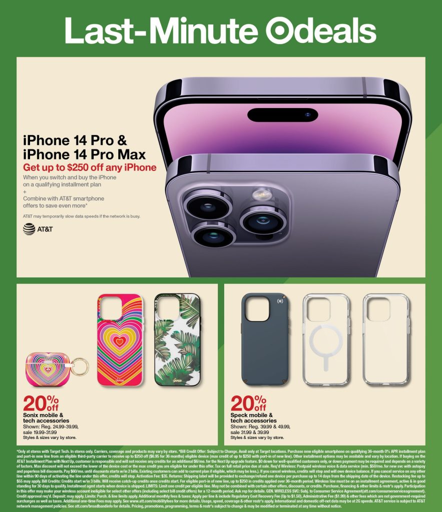 Page 14 of the Target Weekly Ad 12/18/2022