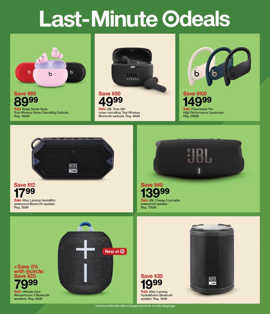 Page 22 of the Target Weekly Ad 12/18/2022
