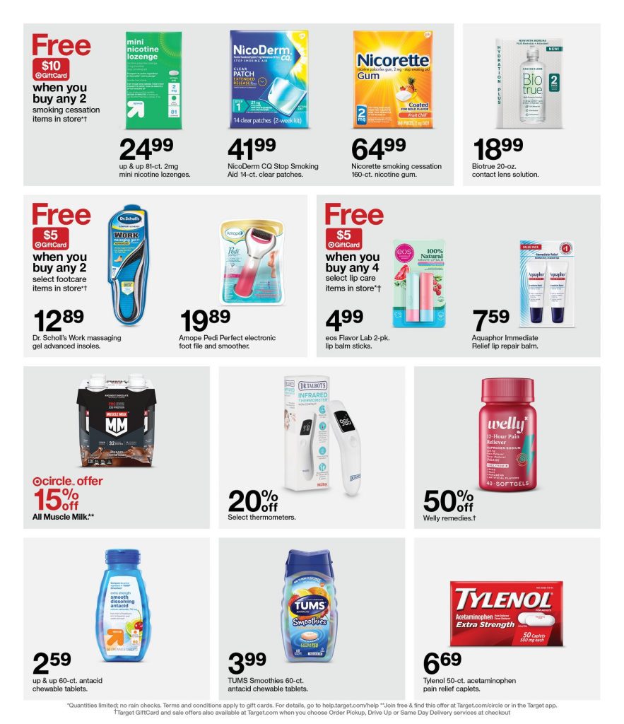 Page 43 of the 12-18 Target Ad 