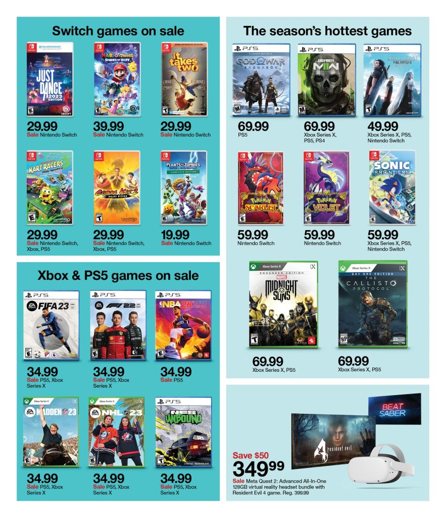 Page 14 of the Target Weekly Ad 12/25/2022