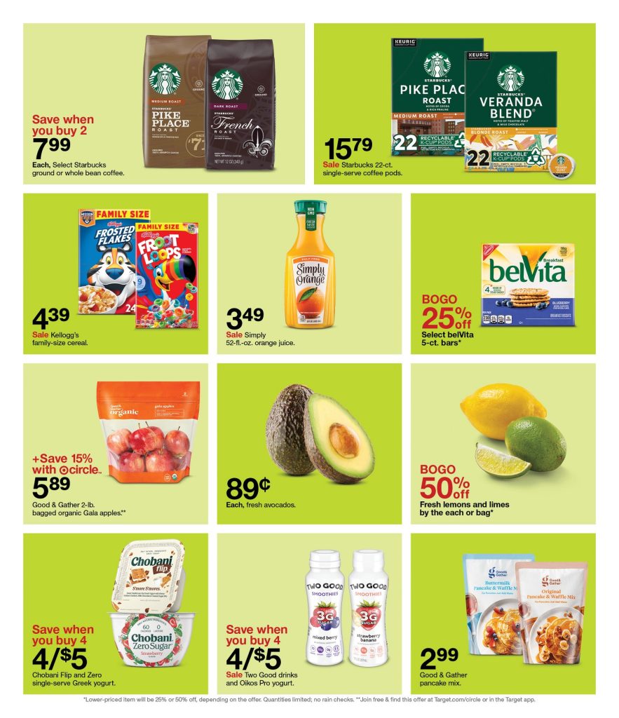 Page 23 of the 12-18 Target Ad 