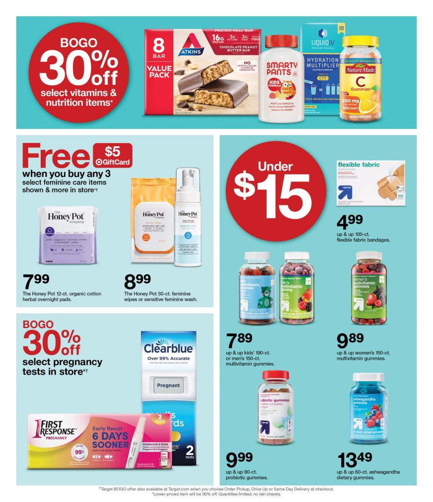 Page 7 of the Target Weekly Ad 12/25/2022