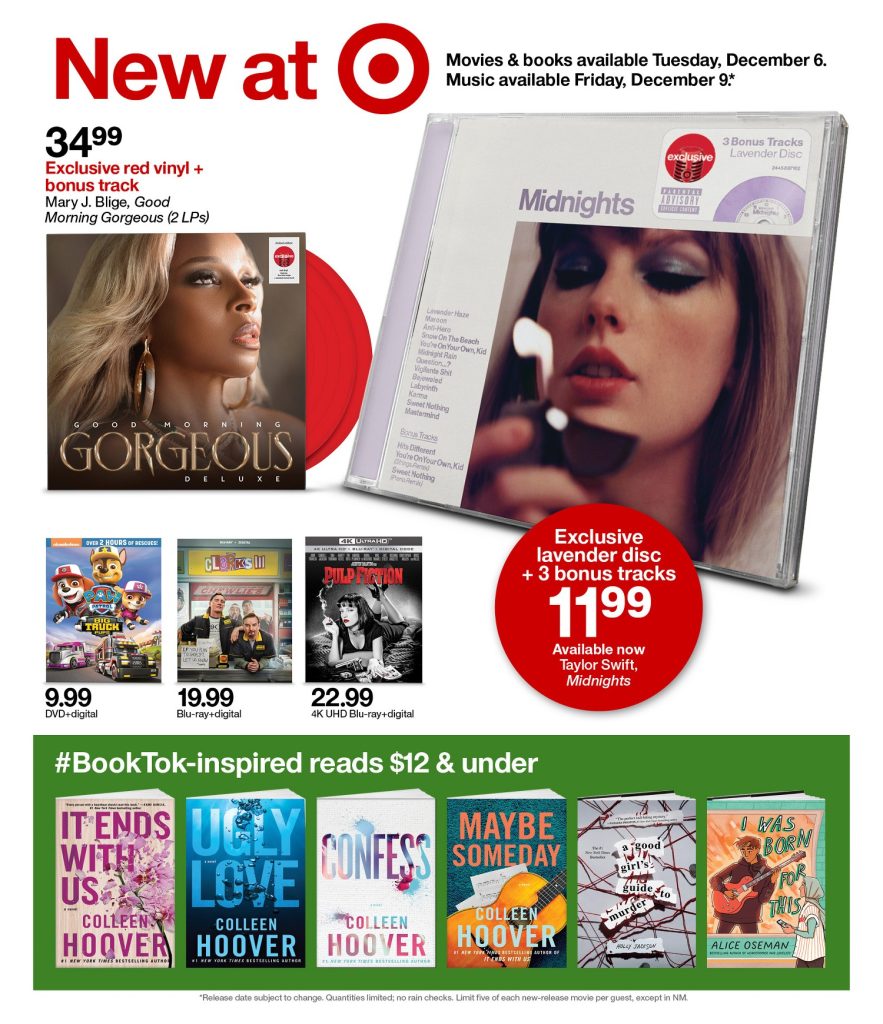 Page 10 of the Target Weekly Ad 12/4/2022