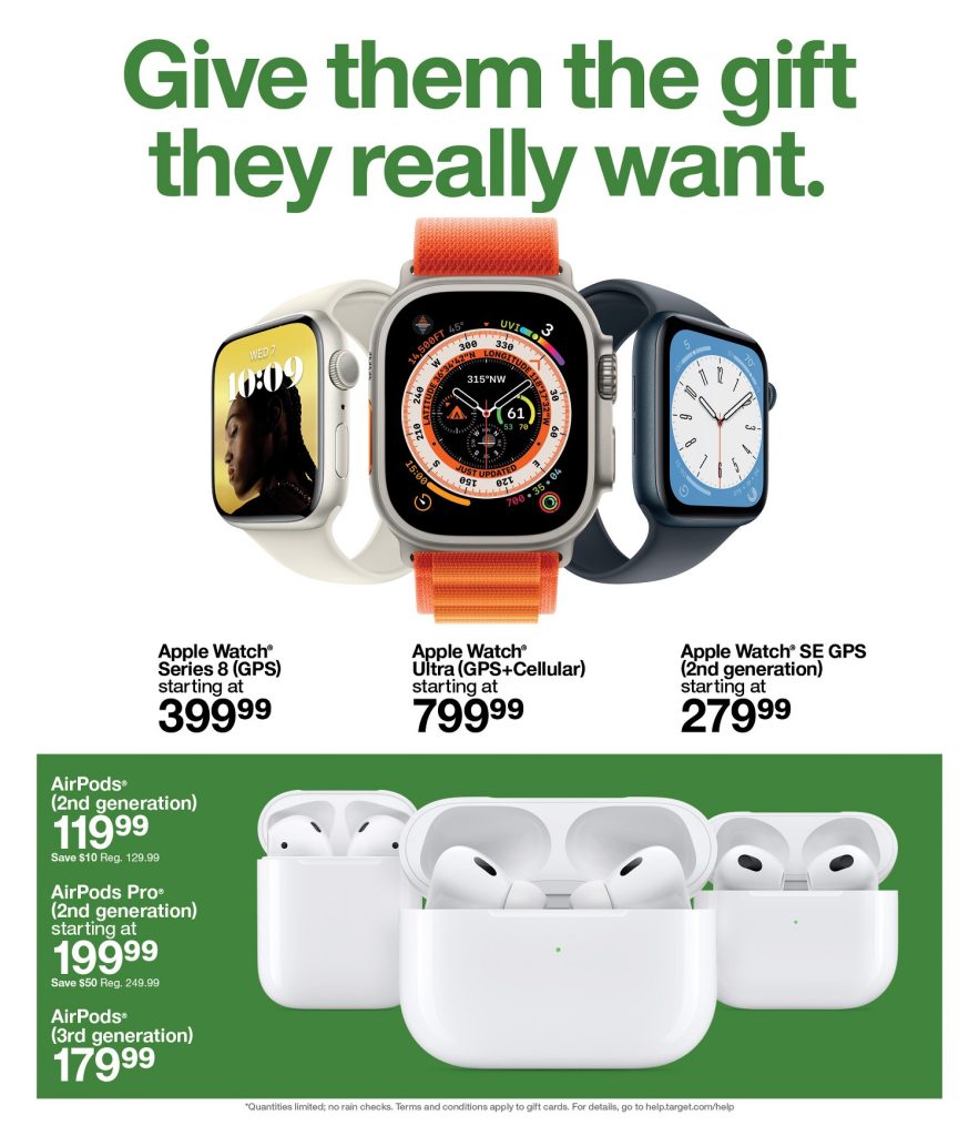 Page 13 of the Target Weekly Ad 12/4/2022