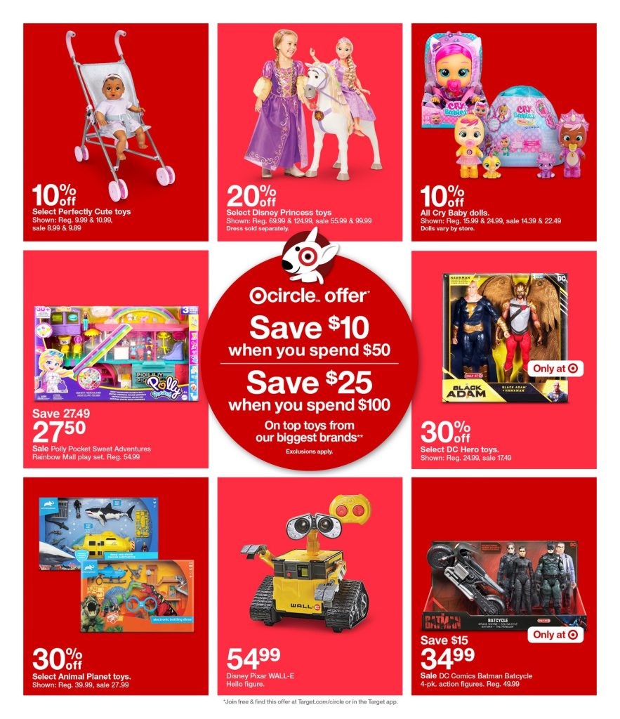 Page 2 of the Target Weekly Ad 12/4/2022