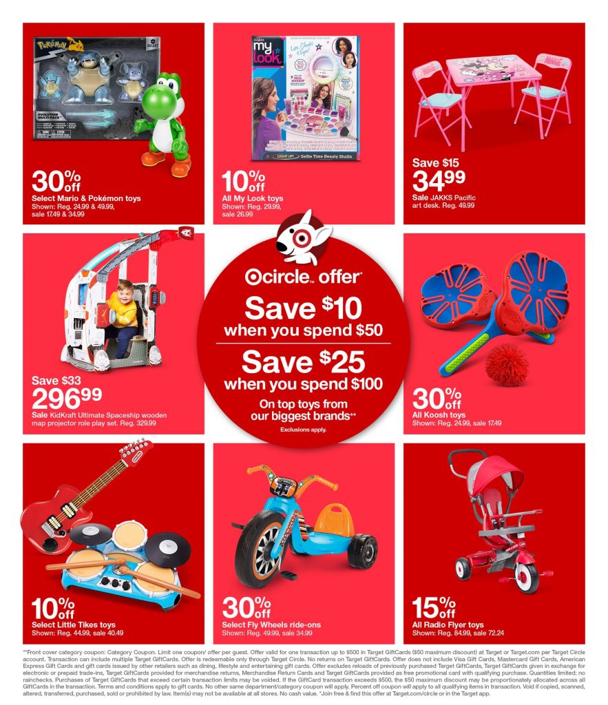 Page 3 of the Target Weekly Ad 12/4/2022