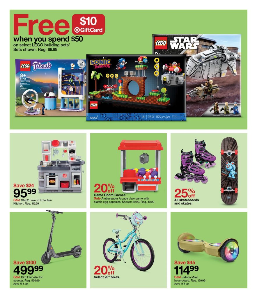 Page 4 of the Target Weekly Ad 12/4/2022