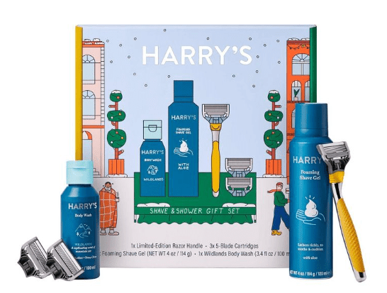 Harry's gift sets at Target