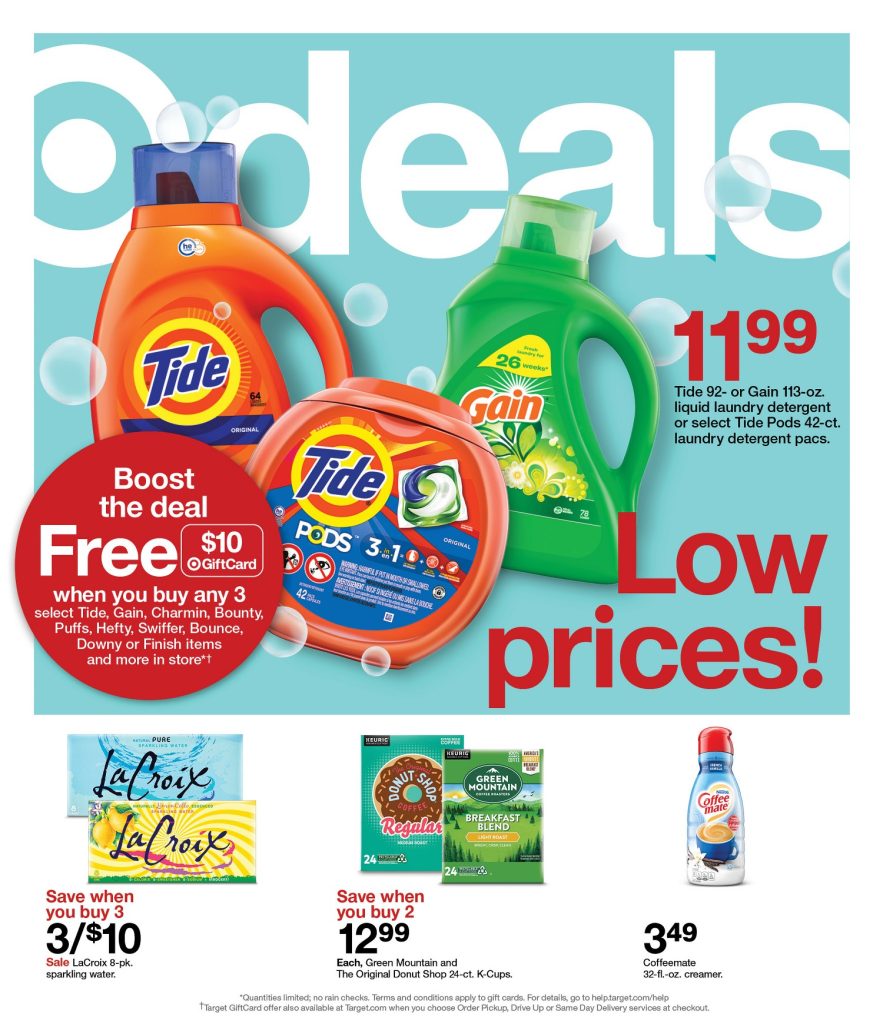 Page 1 of the Target Weekly Ad 1/15/2023