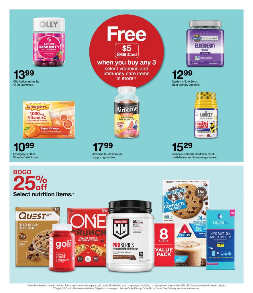 Page 4 of the Target Weekly Ad 1/15/2023