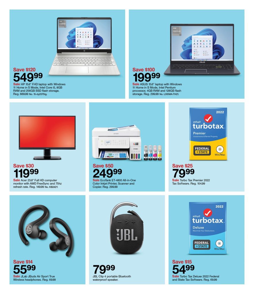 Page 14 of the Target Weekly Ad 1/22/2023