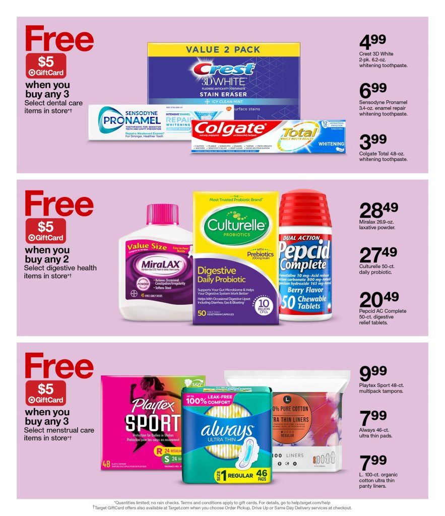 Page 25 of the 1-22 Target Store Weekly Flyer