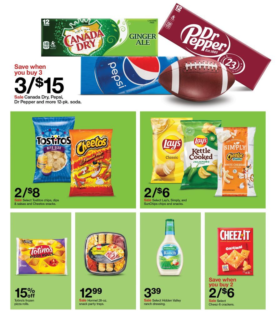 Page 3 of the Target Weekly Ad 1/22/2023