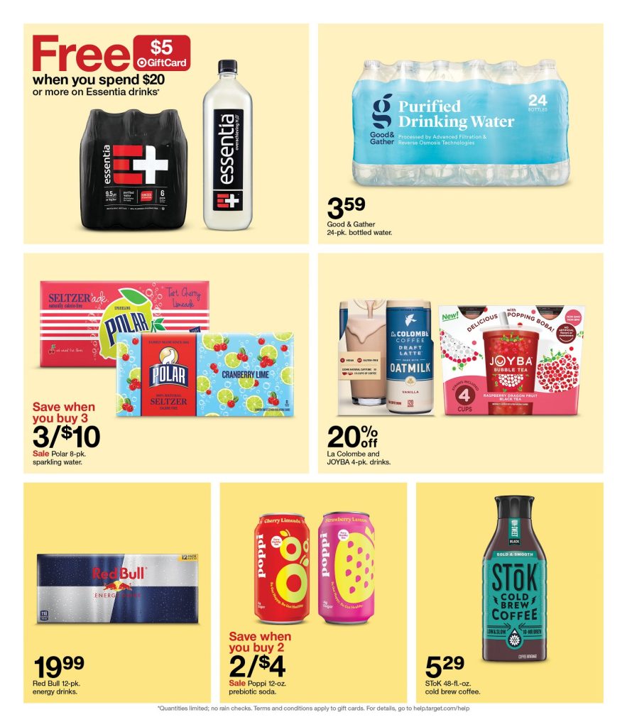 Page 5 of the Target Weekly Ad 1/22/2023