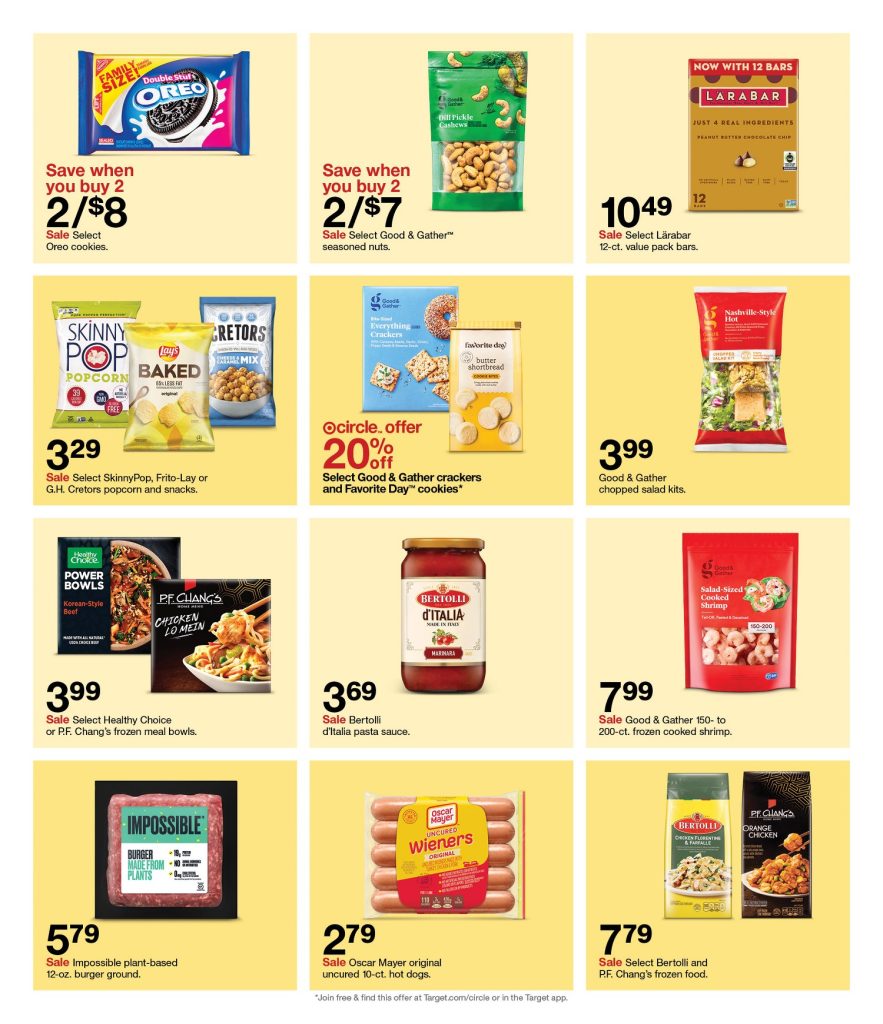 Page 6 of the Target Weekly Ad 1/22/2023