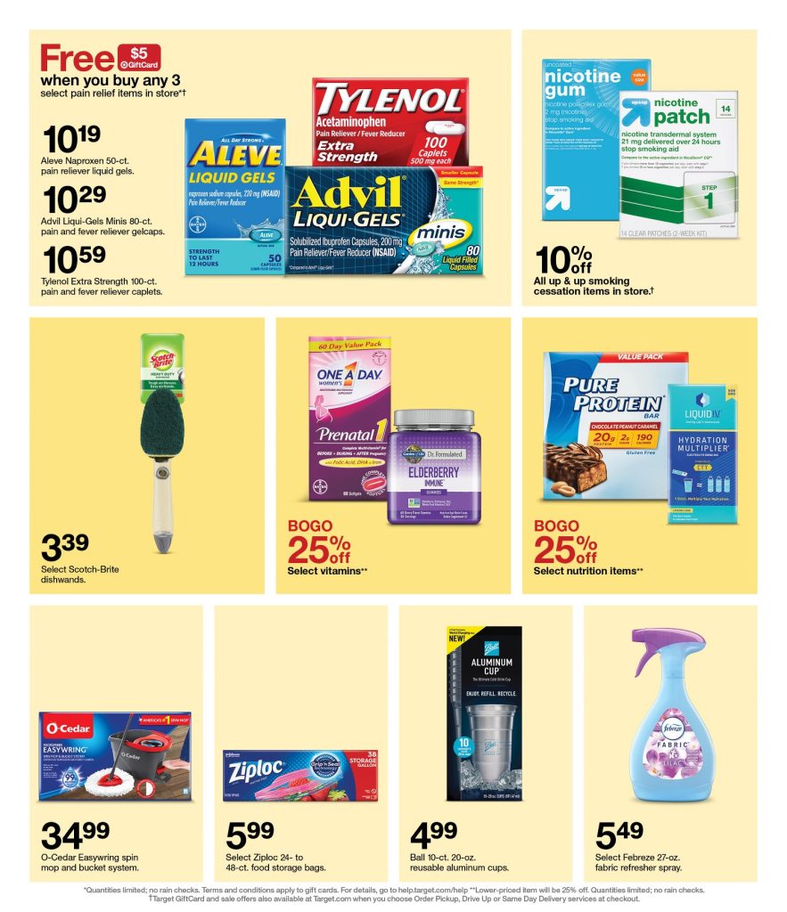 Page 21 of the 1-29 Target Store Weekly Flyer