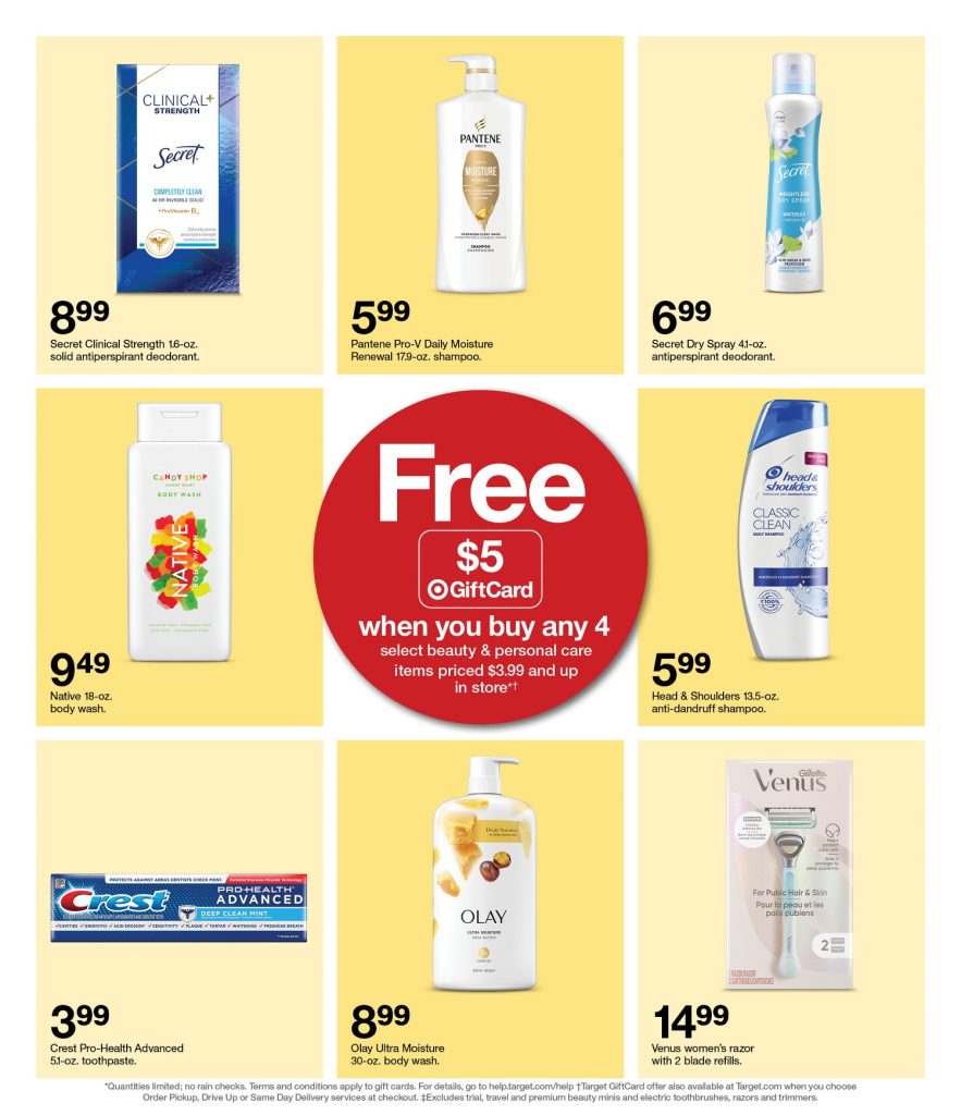 Page 22 of the 1-29 Target Store Weekly Flyer