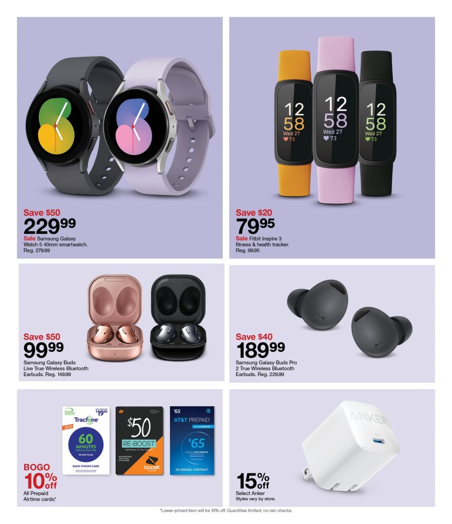 Page 10 of the Target Weekly Ad 1/8/2023